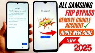 All Samsung FRP Bypass New Method 2025  | Samsung Google Account Remove | Samsung Frp Unlock