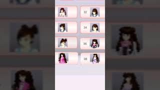 Update Sakura school simulator versi Jepang Ada 3 Rambut baru disakura school simulator