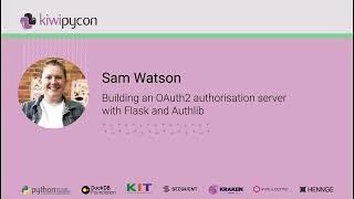 Building an OAuth2 Authorisation Server with Flask and Authlib by Sam Watson