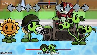 FNF Bad Bash But Threepeater Vs Gatling Sing It (Peashooter Gatling x  Threepeater Sings Bad Bash)