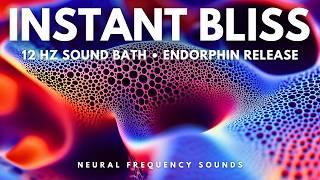 Endorphin Rush 12 Hz • Instant Mood Uplift | Meditation for Natural Happiness