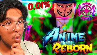 Getting 0.01% Miracle MIHAWK in Roblox Anime Reborn!