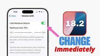 iOS 18.2 - Change These 10 Settings Immediately After Updating! | In Hindi