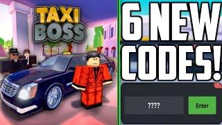 NEWTAXI BOSS CODES - TAXI BOSS CODES 2024 - ROBLOX TAXI BOSS CODES