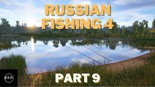 Russian fishing 4 RF4. 3 places to catch frogs and catch bleak. Trophy frog. Old Burg Lake. Part 9