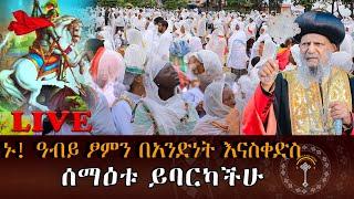 ሥርዓተ ቅዳሴ ከመሳለሚያ ቅድስት ማርያም ካቴደራል