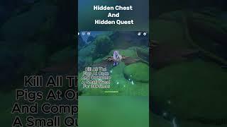 HIDDEN CHEST AND QUEST #genshinimpact #genshin #hiddenchest #sumeru #genshinimpactedit #liyue