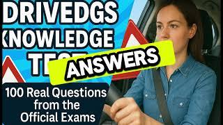 100 Real DMV Test Questions 2025 Practice for the Driver’s Knowledge Exam