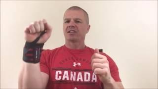 How to Put On a Pair of Weightlifting Wrist Wraps Better and Faster