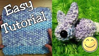 EASY Rabbit tutorial - (Knit OR Crochet)