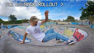 How To do a LAYBACK ROLLOUT - Skateboarding Trick Tip