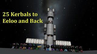 25 Kerbals to Eeloo & Back- 25 Subscriber Special