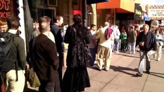 Waiting line at the Silent Film Festival at Castro Theater