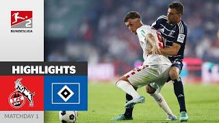 Brace On Intense Opening Game! | 1. FC Köln - Hamburger SV 1-2 | Highlights | Bundesliga 2 24/25