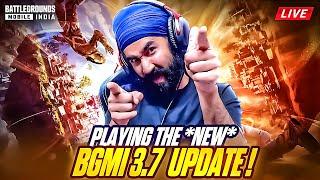 LEARNING 3.7 UPDATE : BGMI LIVE | PUBG LIVE