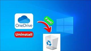 How to Uninstall Onedrive From Windows 10 | 2024