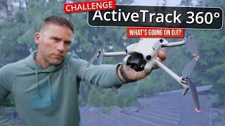 DJI Mini 4 Pro Active Track 360 CHALLENGE - What is GOING ON DJI?!