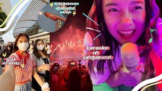 Anggis Vlog - Belanja Bulanan, Hari Kemerdekaan Singapore, Karaoke di Singapore! 