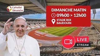 Messe du pape François au stade Roi Baudouin (Bruxelles)