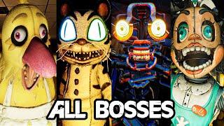 FNAF Secret Of The Mimic - All Bosses + ENDING 4K (Five Nights at Freddy's)