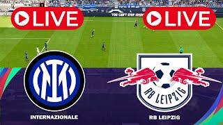 LIVE| Inter Milan vs RB Leipzig | UEFA Champions League 2024/25 | PES 21 Simulation