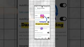 Instagram secret setting Instagram Khufiya setting, Instagram dangerous setting 2024