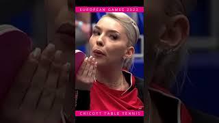 The Table Tennis Pink Lady | Bernadette Szocs
