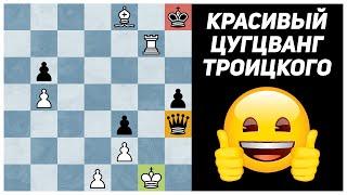 Вам ТОЧНО ПОНРАВИТСЯ этот цугцванг! Алексей Троицкий, 1907 год. Издание "Deutsche Schachzeitung"