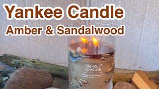 Yankee Candle Amber & Sandalwood Review & Chit Chat