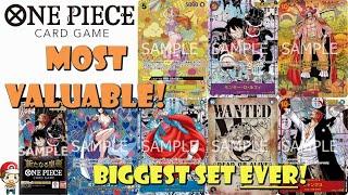 Most Valuable Set EVER! BY FAR! Top 10 Cards from Op-09! (One Piece TCG News)