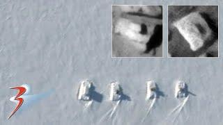 Strange Artifacts in Antarctica that look like those on Mars