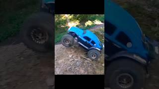 One crazy crawler.  #beastmode #win #fun #rcfun #4x4 #rccar #offroad #rccrawler #brushless #car #vw