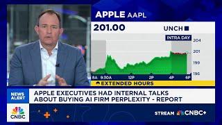 Apple reportedly held internal talks about buying AI firm Perplexity