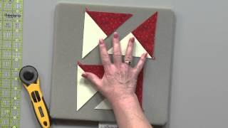 Quarter-Square Triangles (QST) from Squares: Quilting Tips