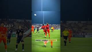 Perfect Synchronization In Football  #shorts #ronaldo #messi #shortsvideo