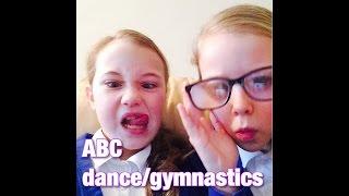 Abc dance/gymnastic challenge | Freya and Ashlyn