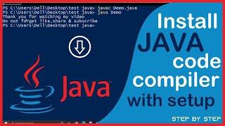 How to Install Java JDK on Windows 10 ( with JAVA_HOME ) step by step