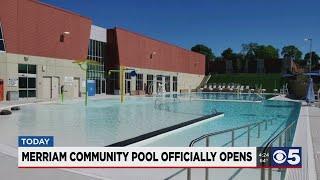 Outdoor pool at Merriam Community Center opens for first time