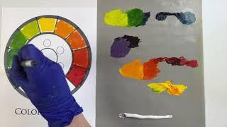 Color mixing 101 - Mixing Oil Paints For Beginners