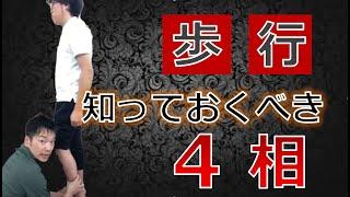 歩行分析の４つの相と姿勢制御 ハンドリングとバランスメカニズム