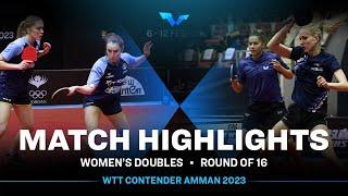 Linda B./Christina K. vs Helga D./Leonie H. | WD R16 | WTT Contender Amman 2023