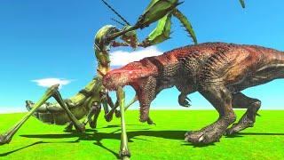 Upgraded T-REX Destroys EVERYTHING - Animal Revolt Battle Simulator