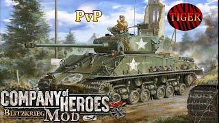 CoH Blitzkrieg Mod PvP _ intense 3v3 - Gameplay