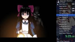 Mad Father: 62 Gems Trilogy Speedrun: 2:28:29 (WR)