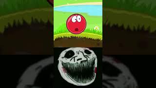 Red Ball 4 3000 IQ Moment!  (Troll Face Meme) #shorts #redball #trollface