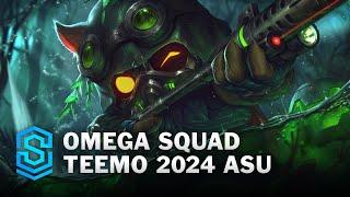 Omega Squad Teemo (2024 ASU) Skin Spotlight - League of Legends