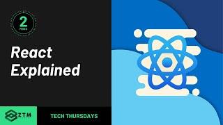 What is React? | React Explained in 2 Minutes For BEGINNERS.