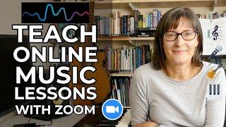 Teach Online Music Lessons with Zoom - Studio Gear & Software Setup