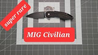 Rare M.I.G. Civilian Prototype #knifecollection #knives #wow