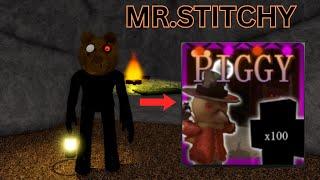 HOW TO UNLOCK MR.STITCHY IN PIGGY BUT IT'S 100 PLAYERS - ROBLOX